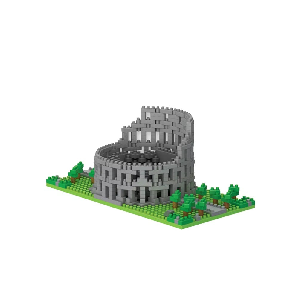 Kända landmärken. Colosseum i Rom, Italien - 590 bitar