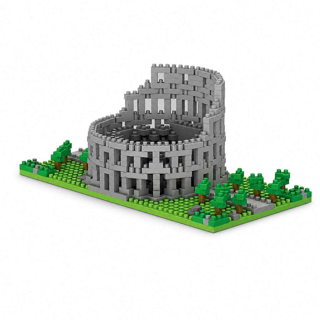 Kända landmärken. Colosseum i Rom, Italien - 590 bitar