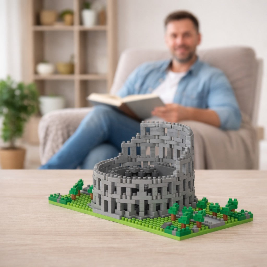Kända landmärken. Colosseum i Rom, Italien - 590 bitar