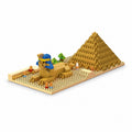 Kända landmärken. Sfinxen och Chefrens pyramid i Giza, Egypten - 300 bitar